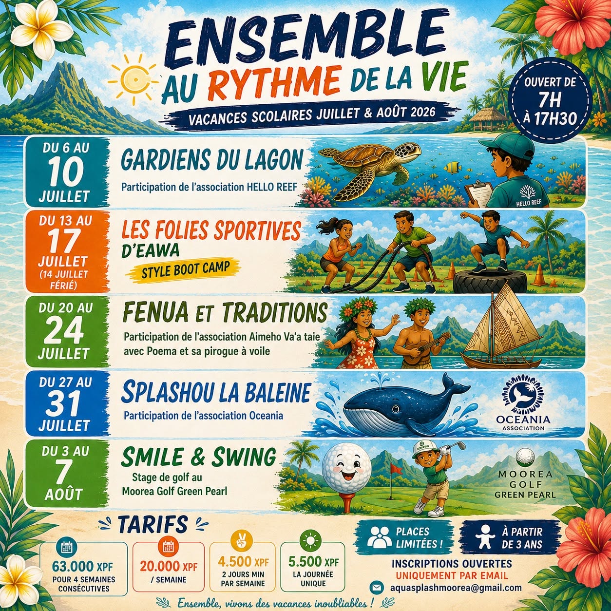 Stage vacances noel 2024